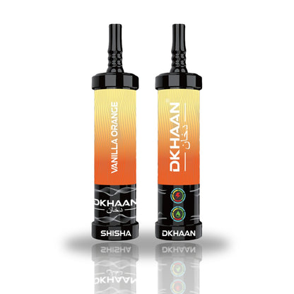 DKHAAN Shisha 60K Puffs Disposable Hookah Vape — Vanilla Orange