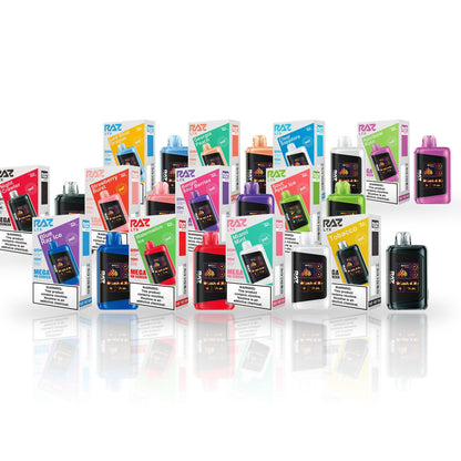 RAZ LTX 25K Disposable Vape — flavor lineup
