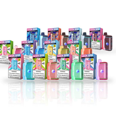 Geek Bar Pulse X2 50K Disposable Vape — flavor lineup