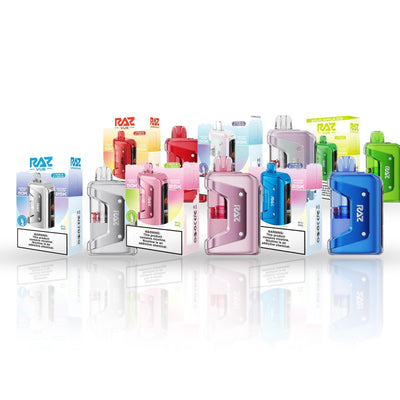 RAZ Vue 50K Vape Kit — flavor lineup