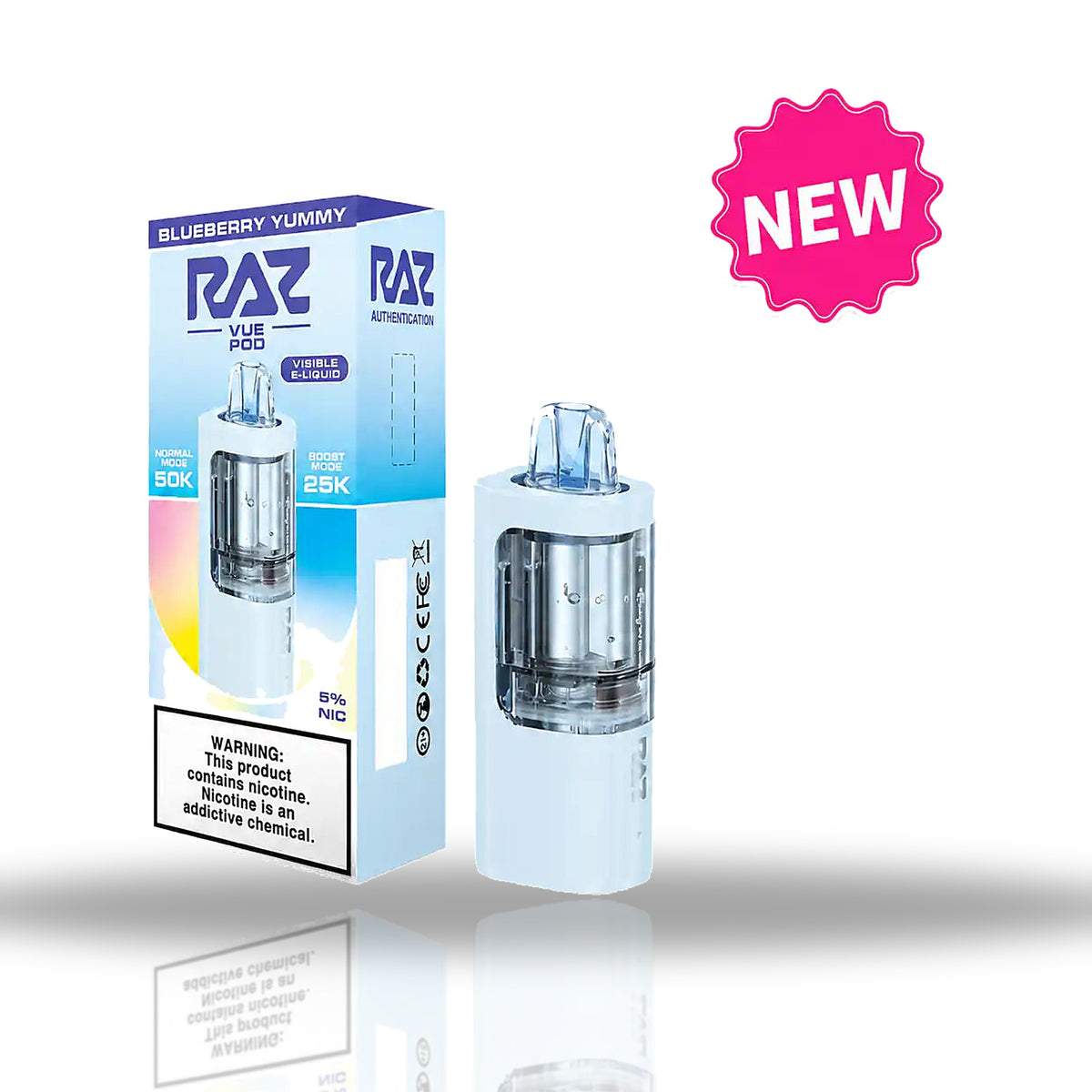 Blueberry Yummy — pod — RAZ Vue 50K Pods