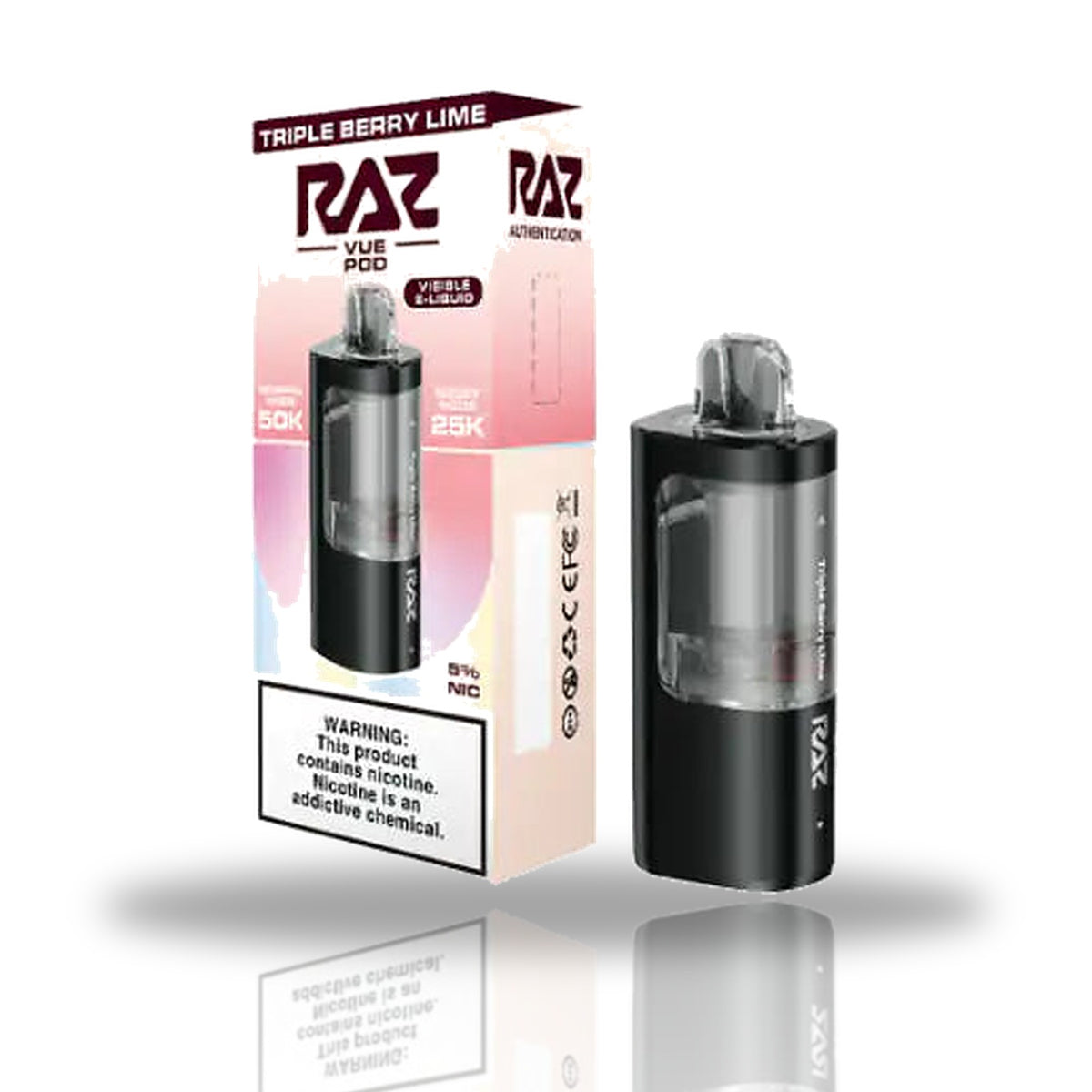 Triple Berry Lime — pod — RAZ Vue 50K Pods