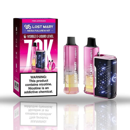 Pink Lemonade — kit — Lost Mary NERA Fullview Kit 70K
