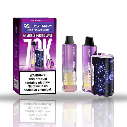 Rocket Freeze — kit — Lost Mary NERA Fullview Kit 70K