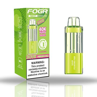 Sour Fcuking Fab — box & pod — Fogr Next 40K Pod
