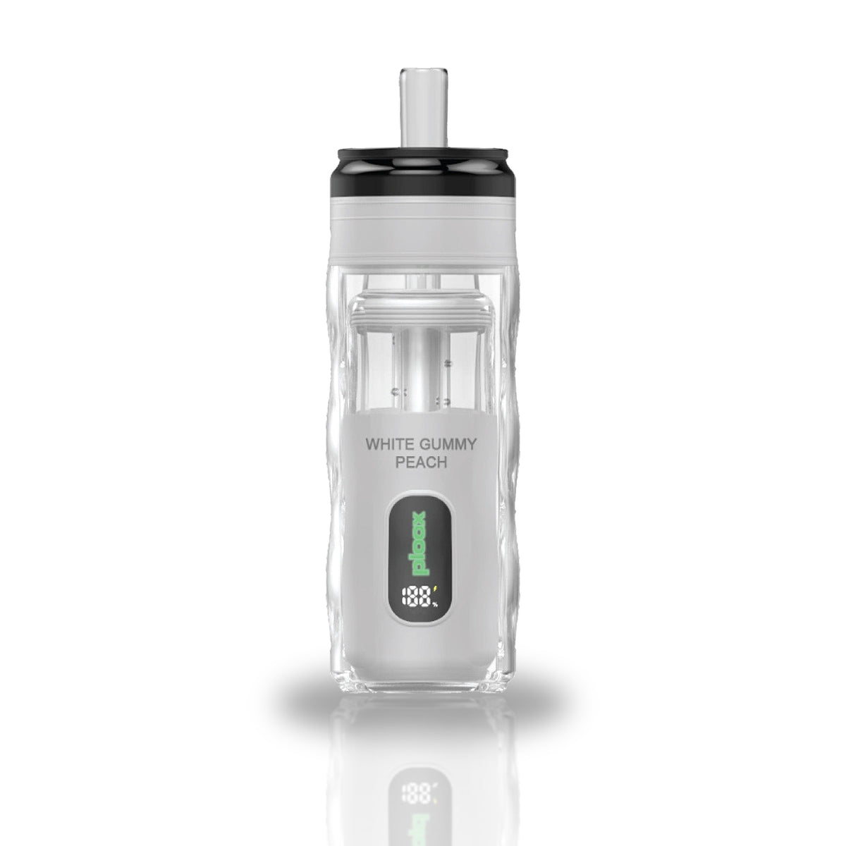 Ploox Mini Hookah 25K Disposable Vape — White Gummy Peach