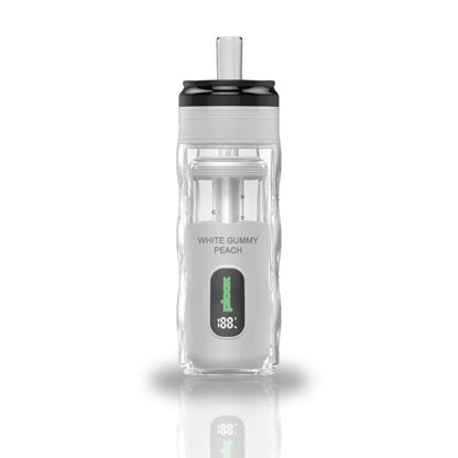 Ploox Mini Hookah 25K Disposable Vape — White Gummy Peach
