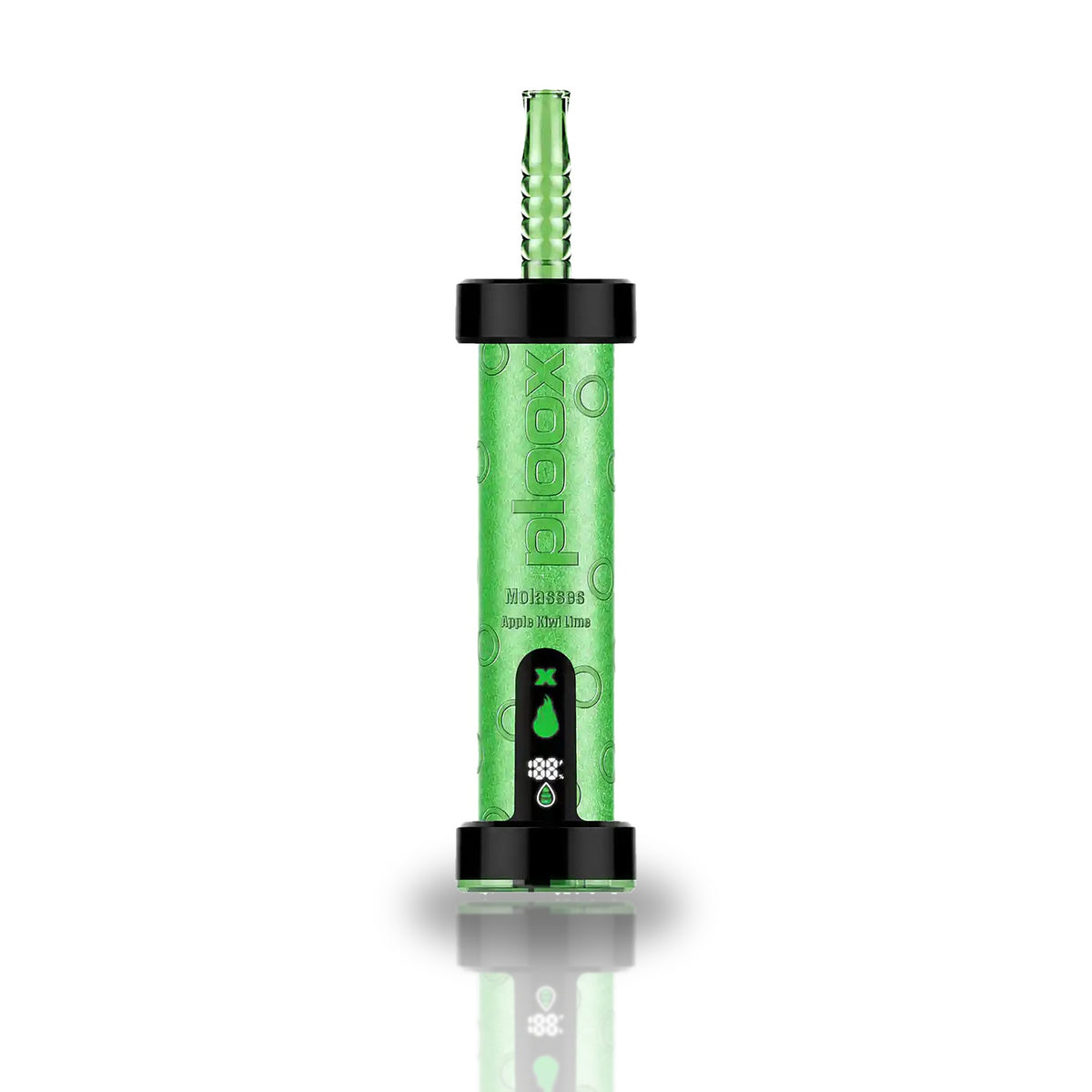 Ploox Molasses 75K Disposable Hookah Vape — Apple Kiwi Lime