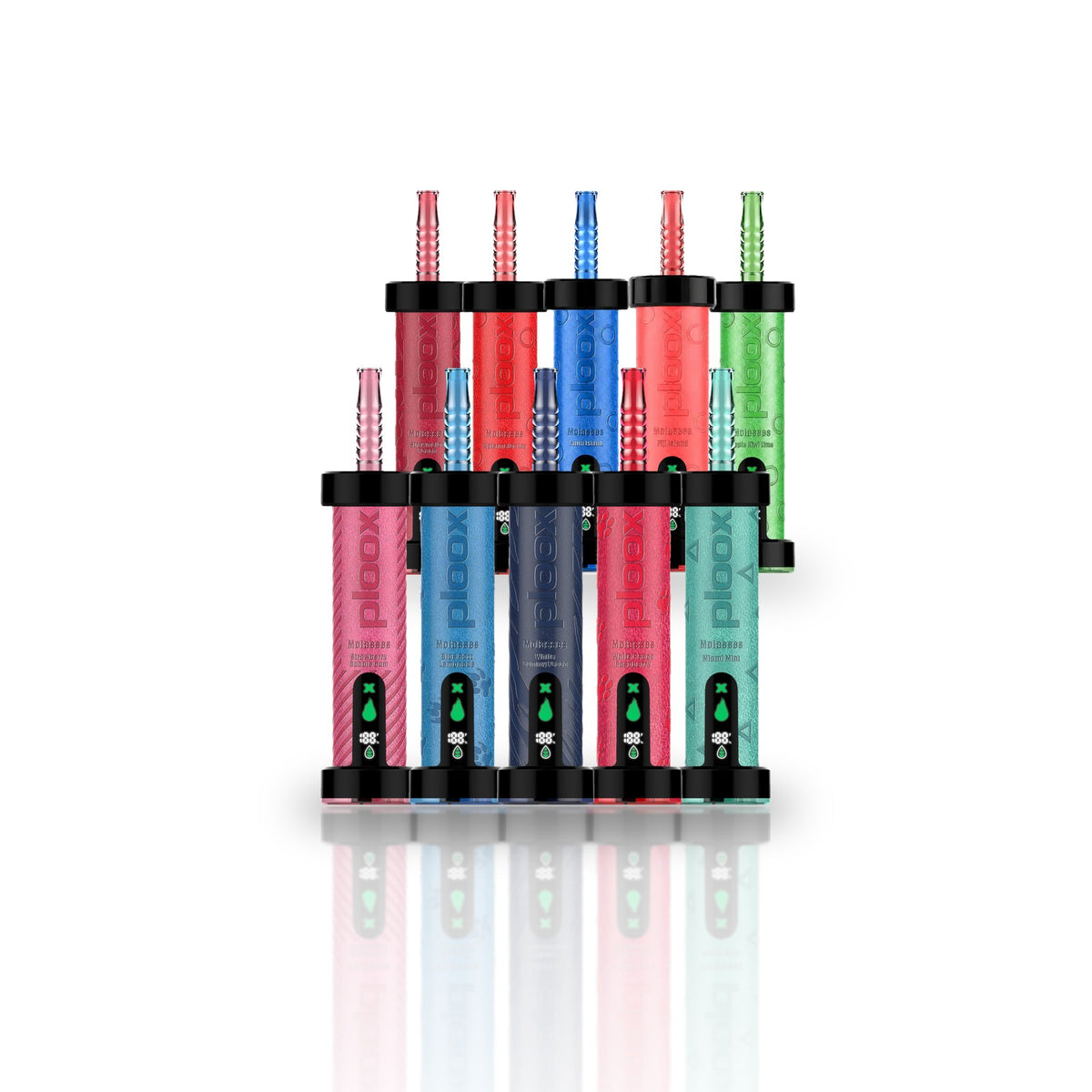 Ploox Molasses 75K Disposable Hookah Vape — all flavors