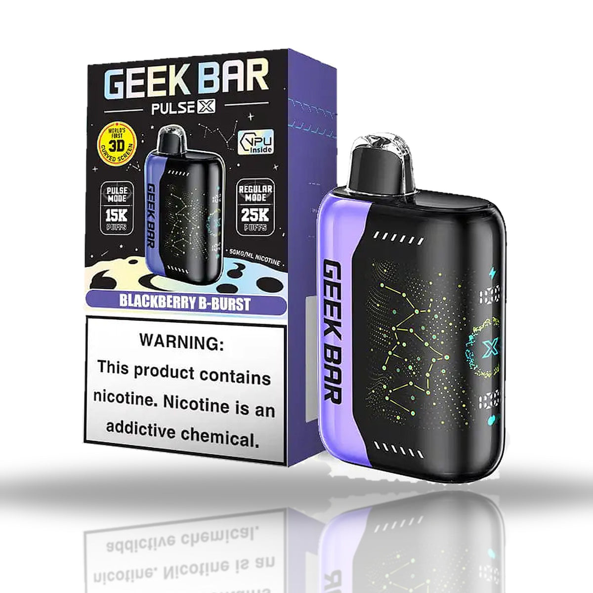 Geek Bar Pulse X 25K — Blackberry B-Burst