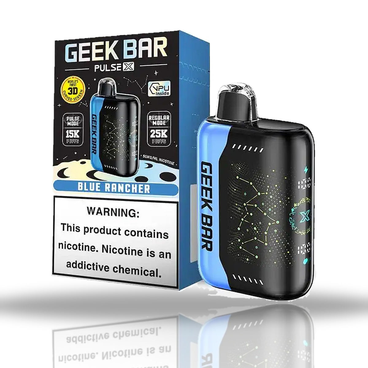 Geek Bar Pulse X 25K — Blue Rancher