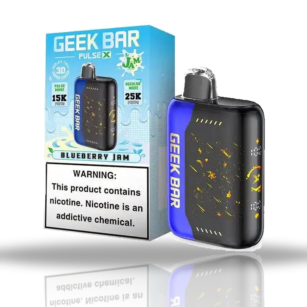 Geek Bar Pulse X 25K — Blueberry Jam