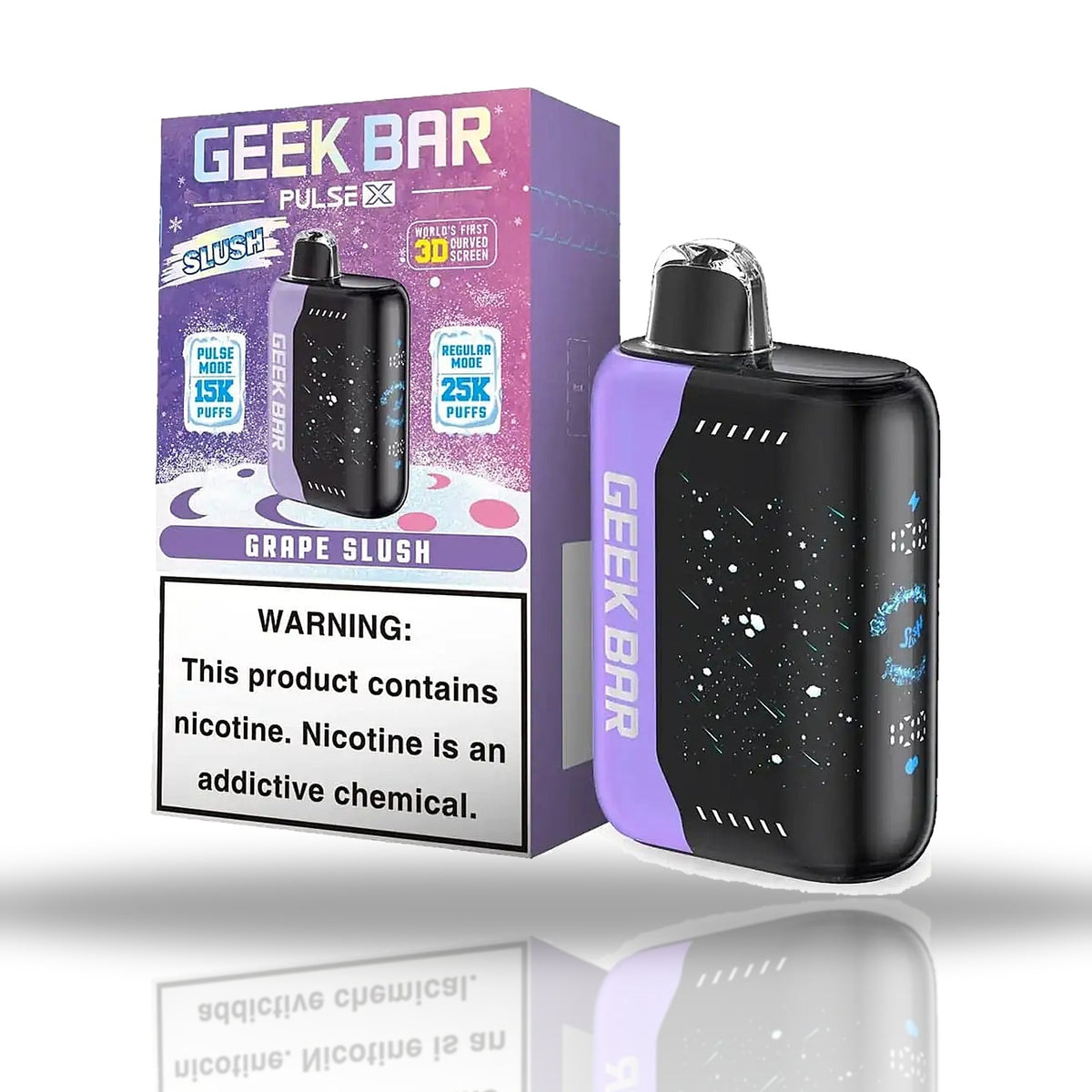 Geek Bar Pulse X 25K — Grape Slush