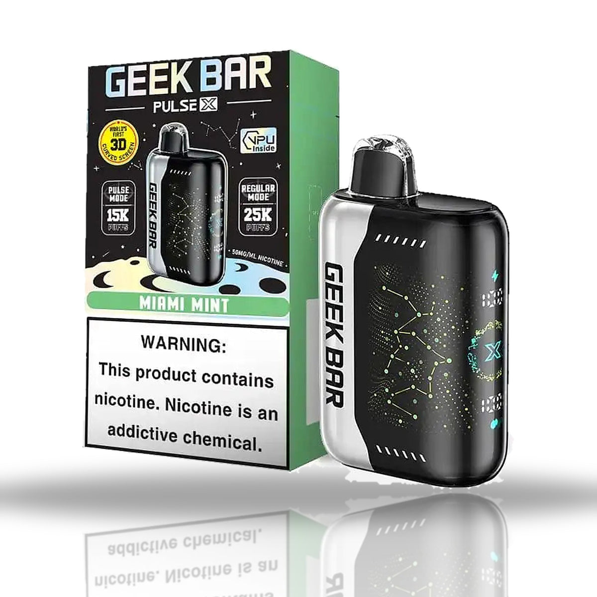 Geek Bar Pulse X 25K — Miami Mint