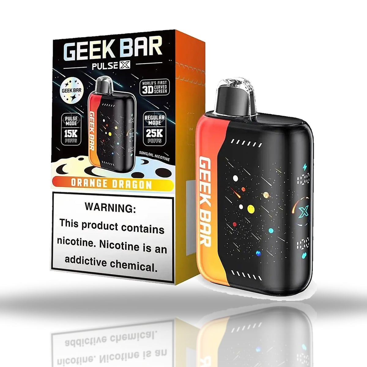 Geek Bar Pulse X 25K — Orange Dragon