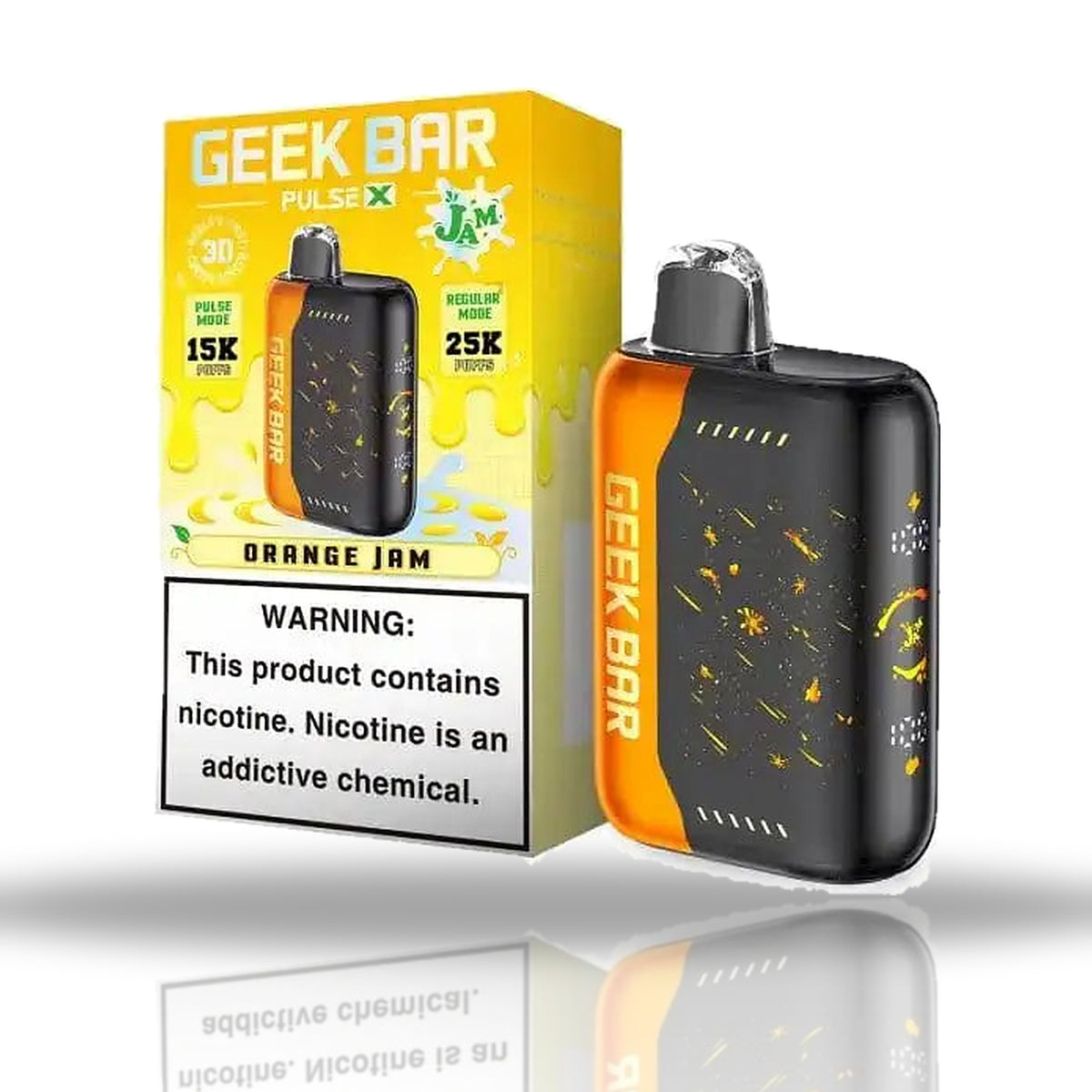 Geek Bar Pulse X 25K — Orange Jam