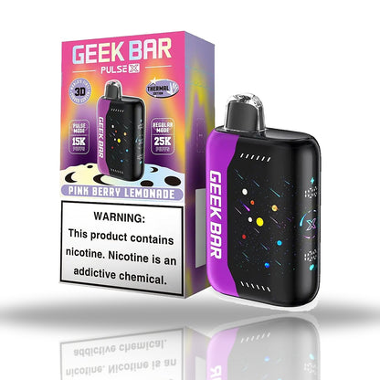 Geek Bar Pulse X 25K — Pink Berry Lemonade