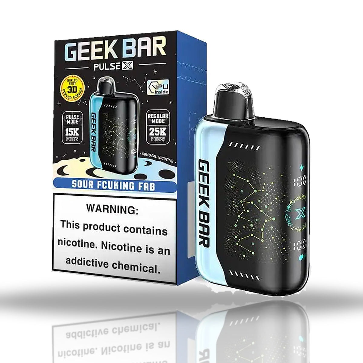 Geek Bar Pulse X 25K — Sour Fcuking Fab