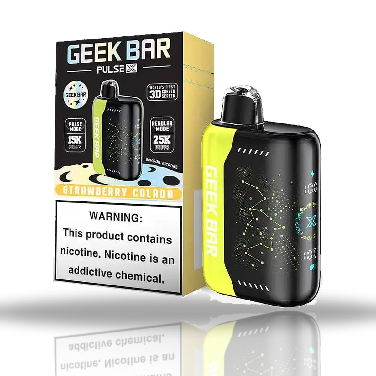Geek Bar Pulse X 25K — Strawberry Colada