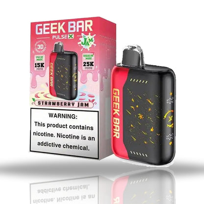 Geek Bar Pulse X 25K — Strawberry Jam