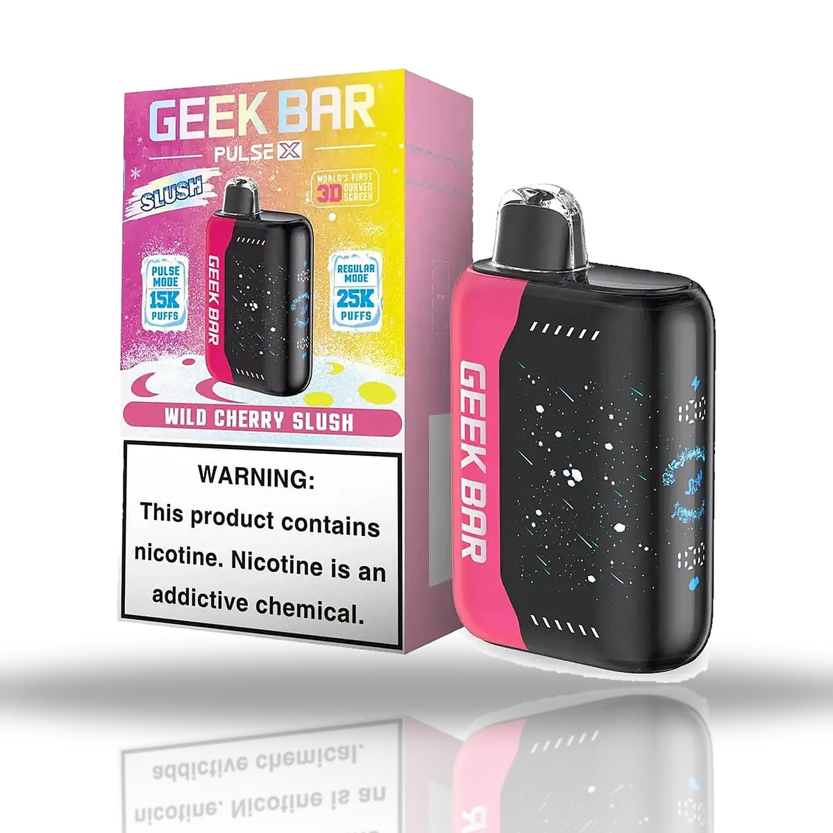 Geek Bar Pulse X 25K — Wild Cherry Slush