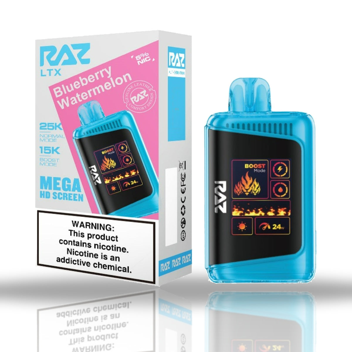 Blueberry Watermelon — device — RAZ LTX 25K Disposable Vape