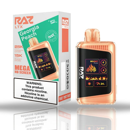 Georgia Peach — device — RAZ LTX 25K Disposable Vape