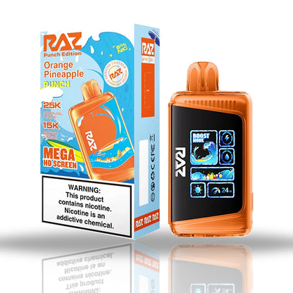 RAZ LTX 25K Disposable Vape — Orange Pineapple Punch