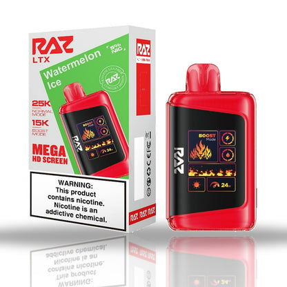 RAZ LTX 25K Disposable Vape — Watermelon Ice