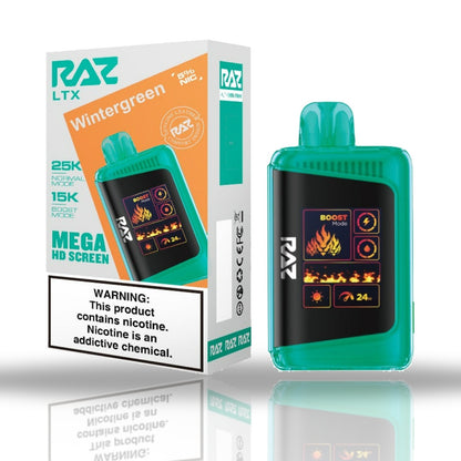 Wintergreen — device — RAZ LTX 25K Disposable Vape