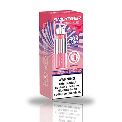 Strawberry B-Pop — pod — Smogger Switch Pro 40K