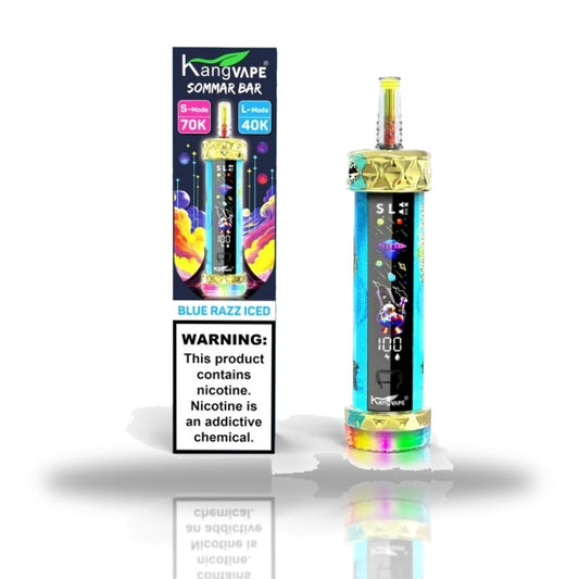 KangVape Sommar Bar 70K Disposable Hookah Vape — Blue Razz Iced