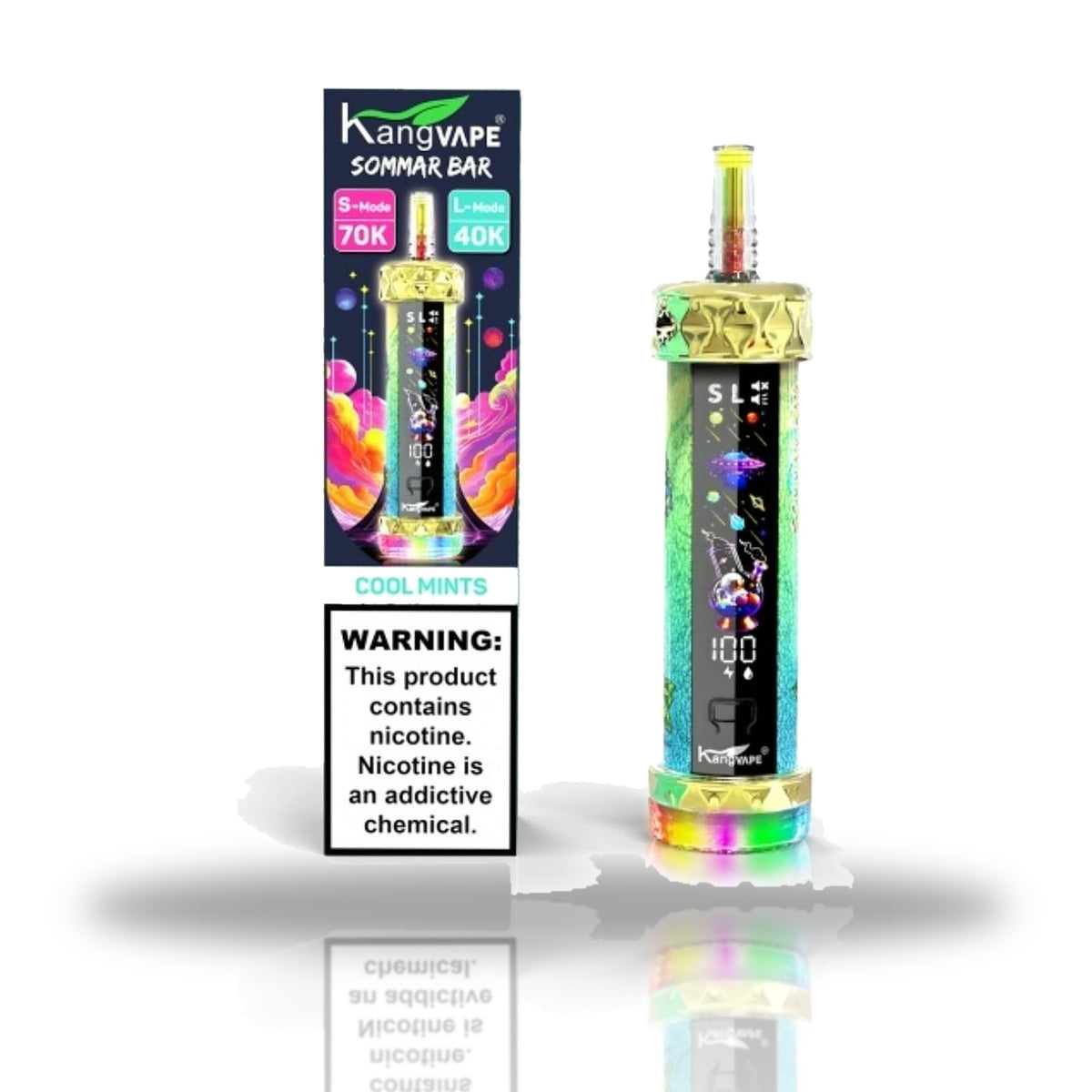 KangVape Sommar Bar 70K Disposable Hookah Vape — Cool Mints