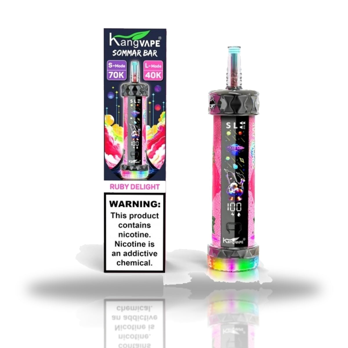 KangVape Sommar Bar 70K Disposable Hookah Vape — Ruby Delight