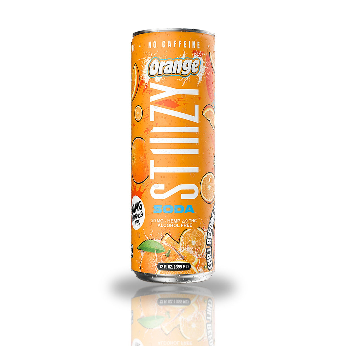 Orange 20MG — can — Stiiizy Delta 9 THC Soda