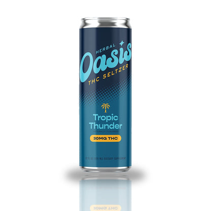 Tropic Thunder — can — Herbal Oasis THC Seltzer 30MG THC