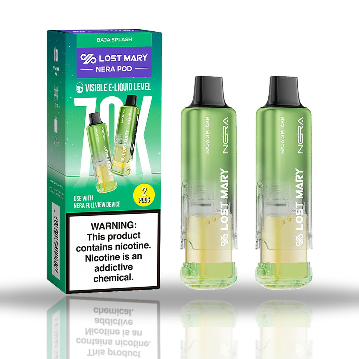 Baja Splash — 2-pod pack — Lost Mary NERA Pods 70K