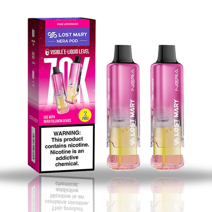 Pink Lemonade — 2-pod pack — Lost Mary NERA Pods 70K