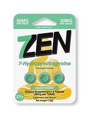 7Zen 7-Hydroxymitragynine 30MG 3 Pack Enlighten-Mint Blend