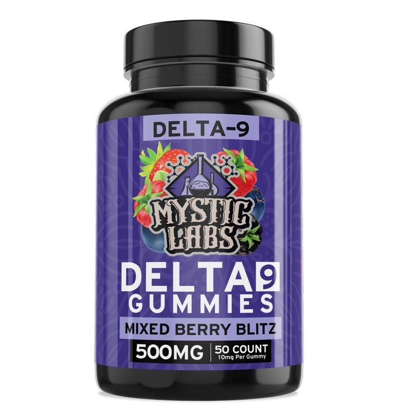 Mystic Labs Delta 9 Gummies 50 Count 500 MG