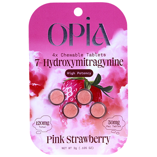Opia High Potency 7-Hydroxymitragynine Tablets 120mg(30 mg Per Tablet)