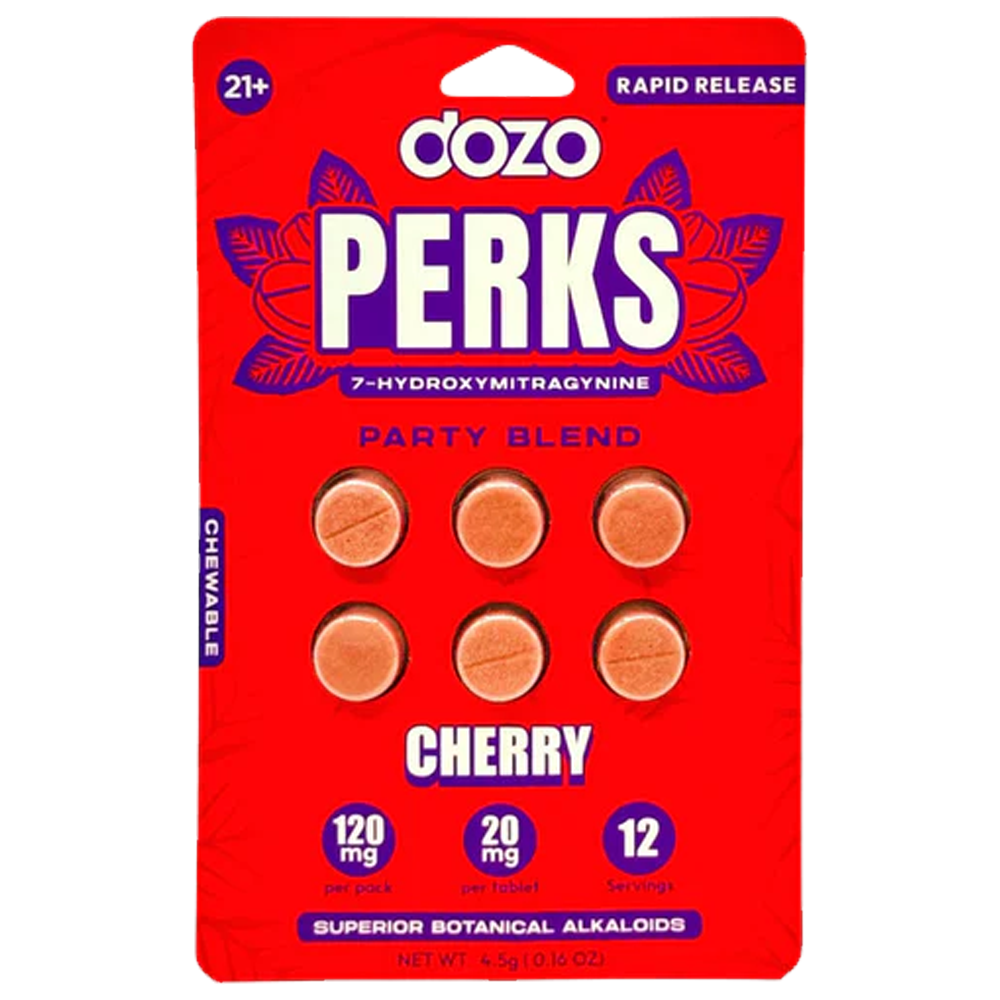 DOZO Perks 7 Hydroxymitragynine 6 Tablets
