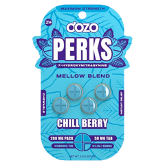 DOZO Perks 7 Hydroxymitragynine 200 MG Pack 50MG Per Tablet