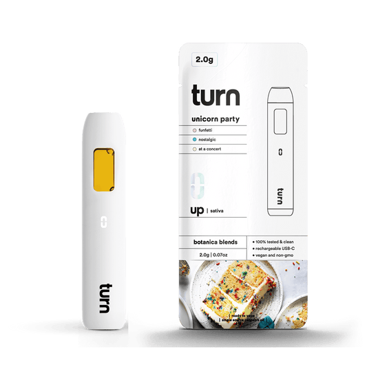 Turn THCa Botanica Blends Disposable Vape 2G - Main Image
