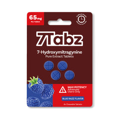 7Tabz 7-Hydroxymitragynine 65Mg Per Tablet Max Potency - label and ingredients