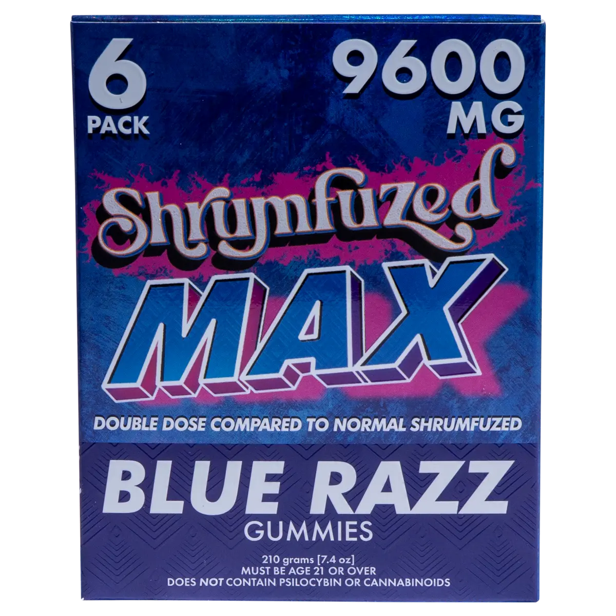 Shrumfuzed MAX 6-Pack Blue Razz