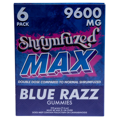 Shrumfuzed MAX 6-Pack Blue Razz