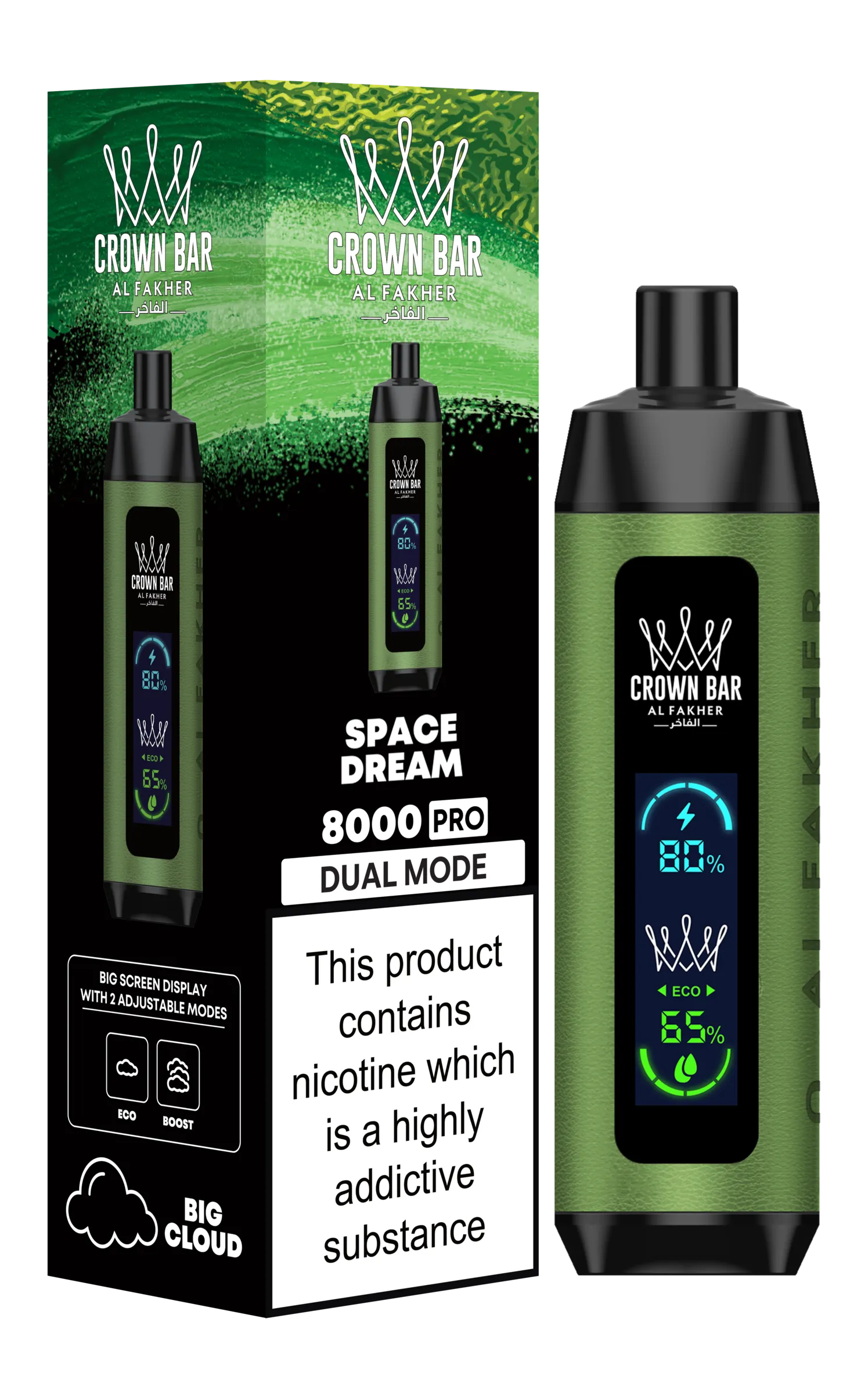 Al Fakher Crown Bar 8000 Disposable Vapes