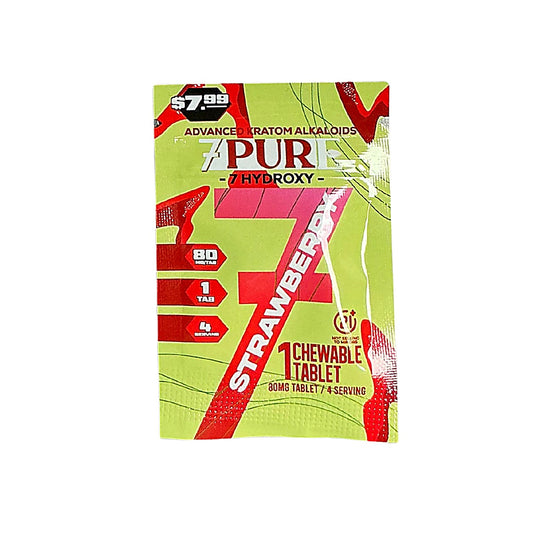 7PURE 7-Hydroxymitragynine 80Mg Tablet close-up