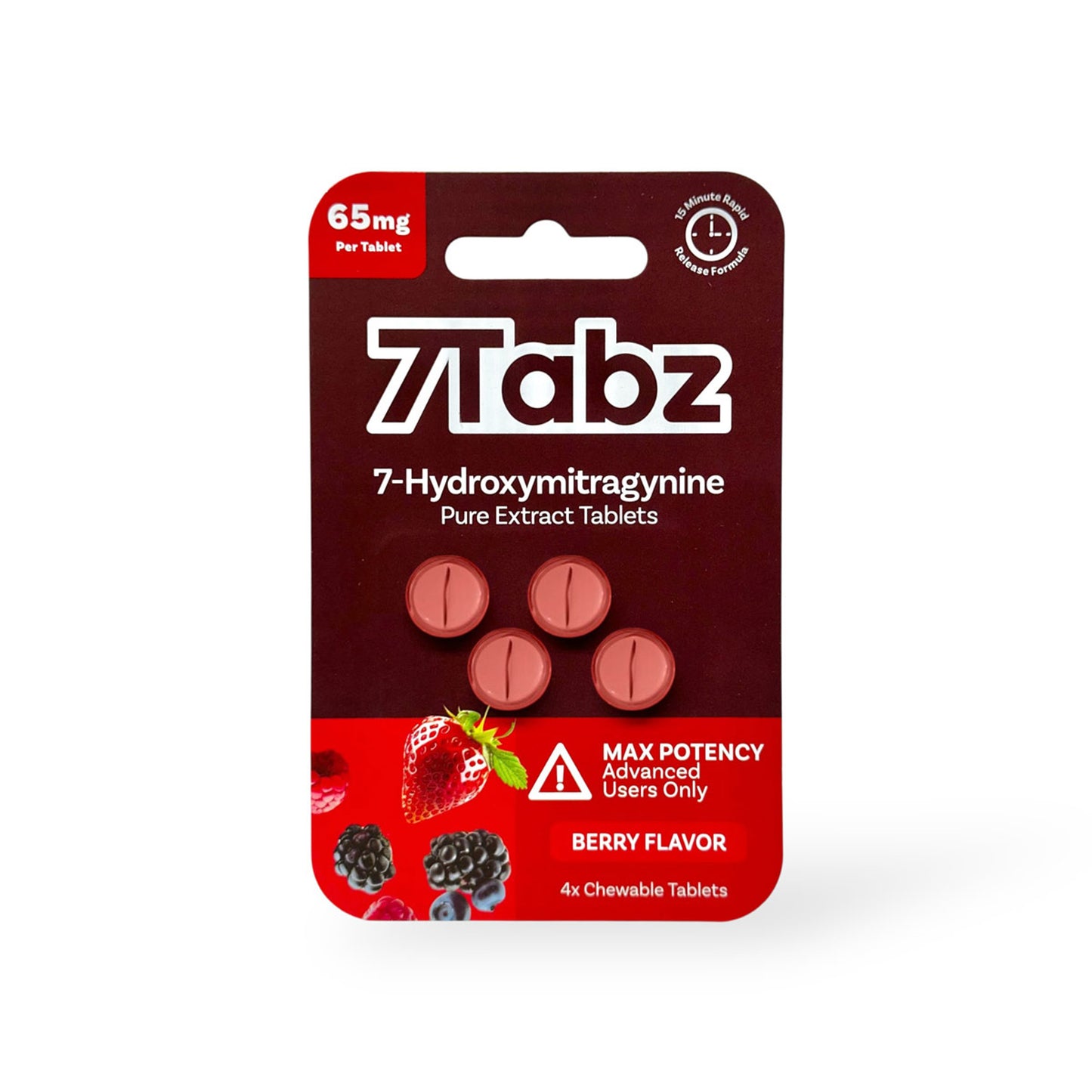 7Tabz 7-Hydroxymitragynine 65Mg Per Tablet Max Potency - product front view